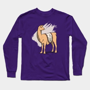 Dali Llama Long Sleeve T-Shirt